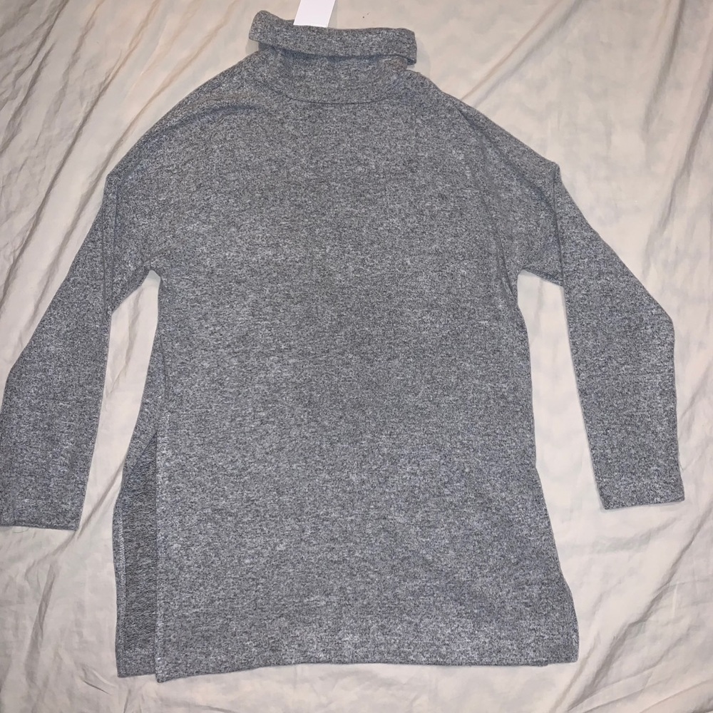 Oversized Long Turtle Neck Sweater